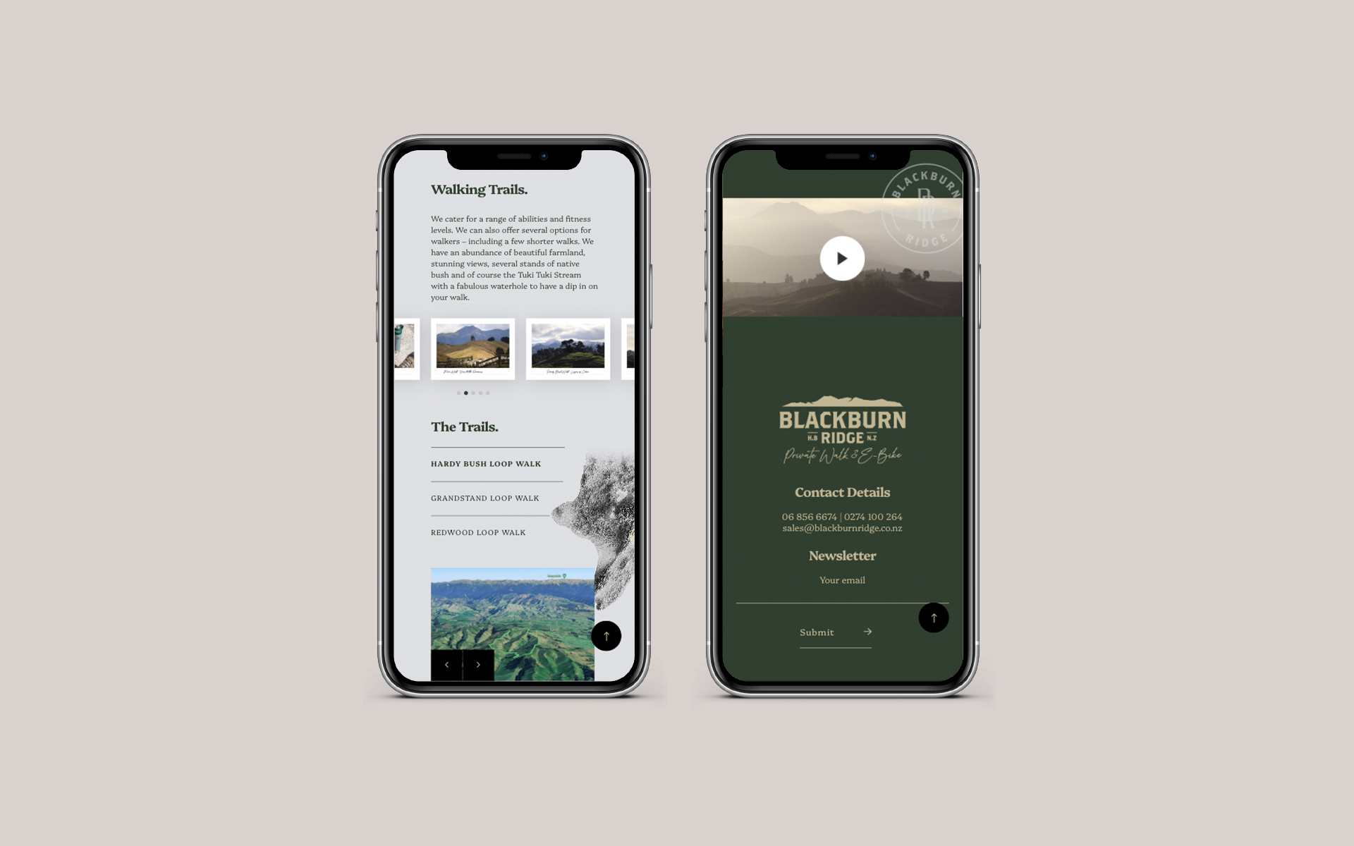 Blackburn Ridge Brand Design.