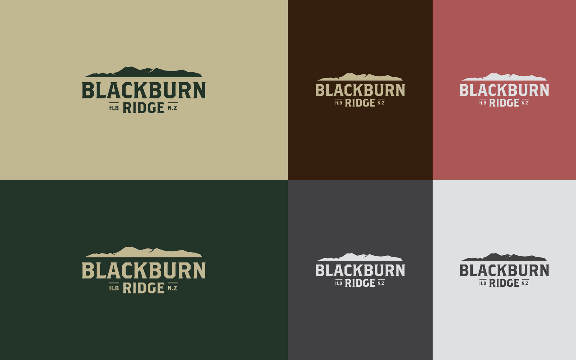 Blackburn Ridge Brand Design.