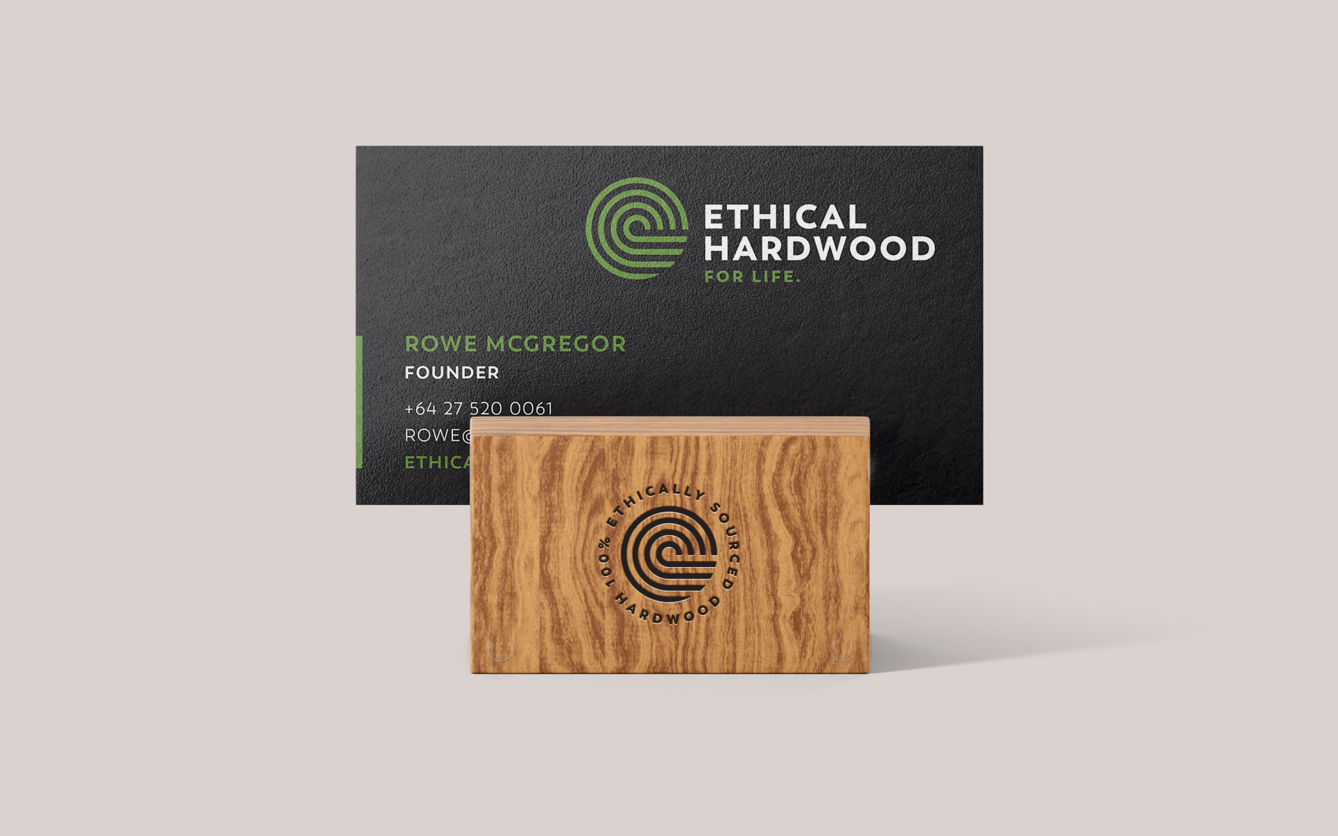 Ethical Hardwood Brand.