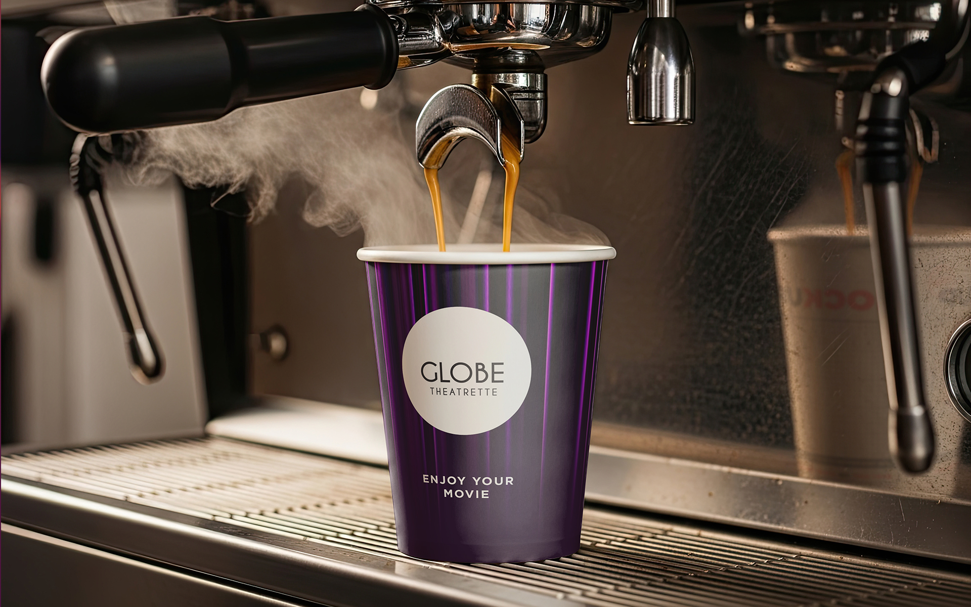 Globe Theatrette Brand Design.