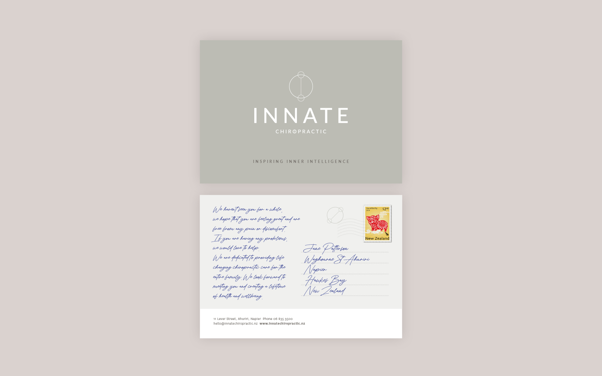 Innate Chiropractic Brand.