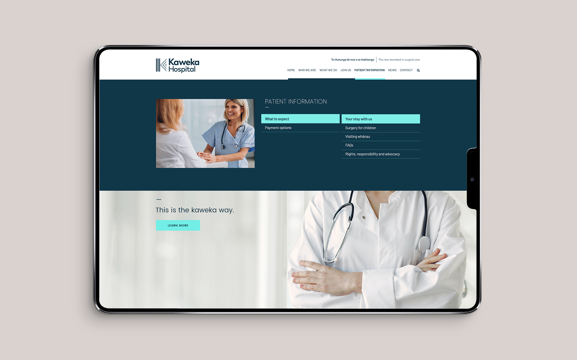 Kaweka Hospital Brand Design.