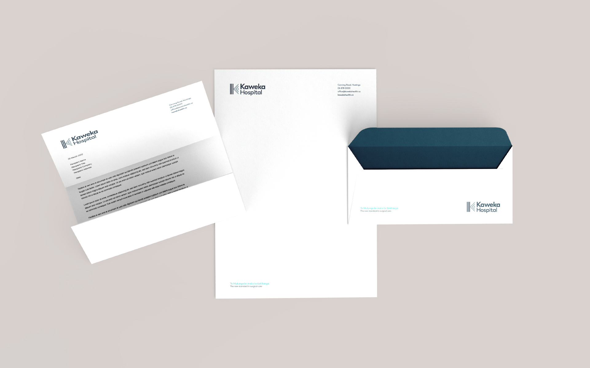 Kaweka Hospital Brand Design.
