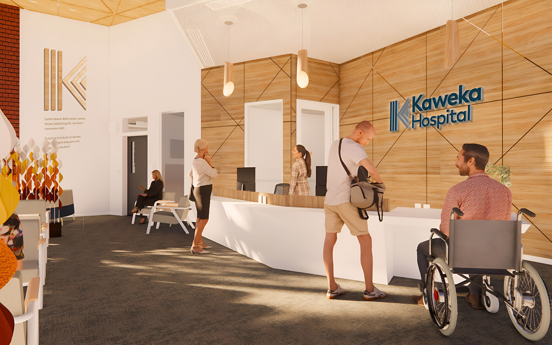 Kaweka Hospital Brand Design.