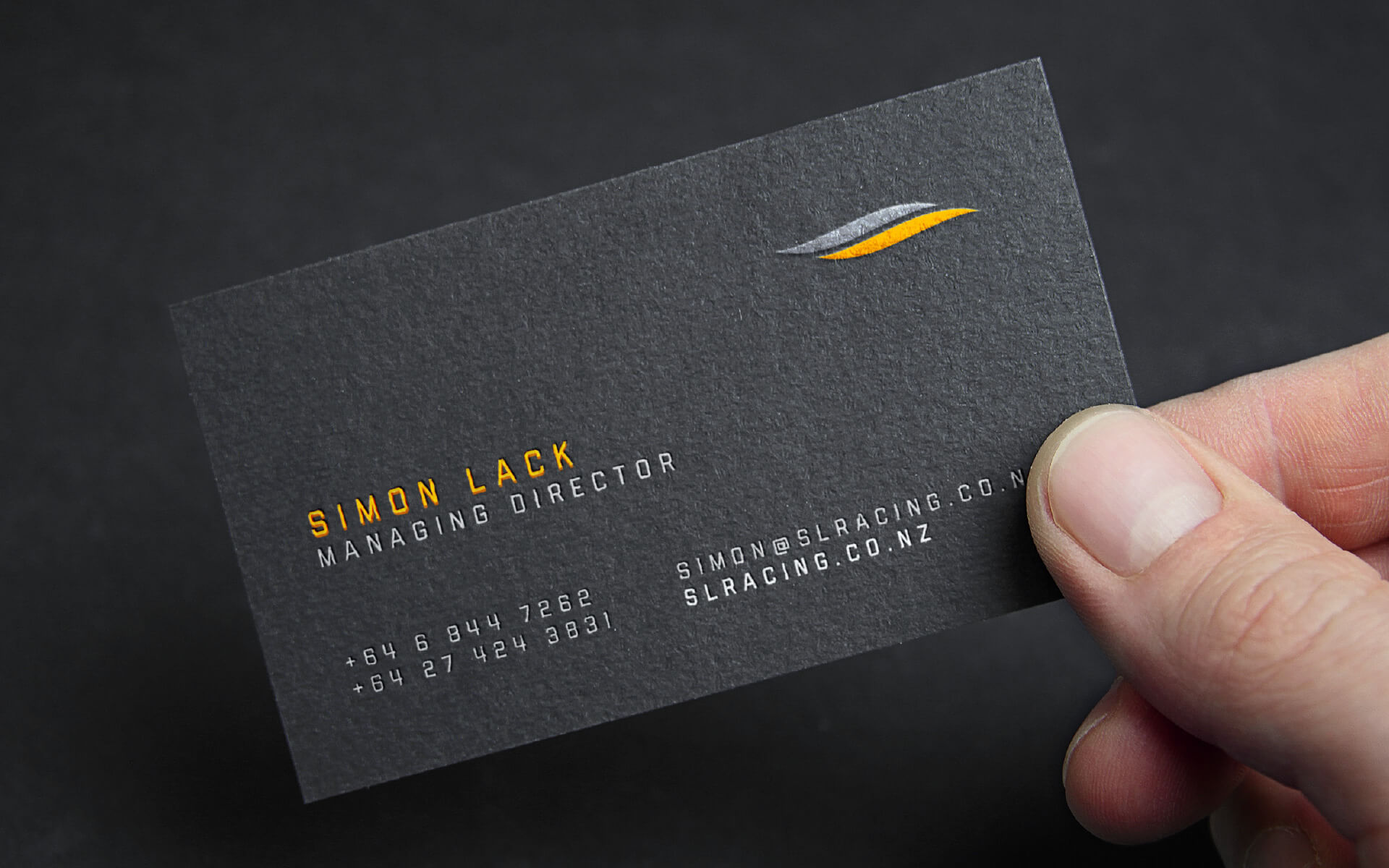 SL Racing Brand Design.