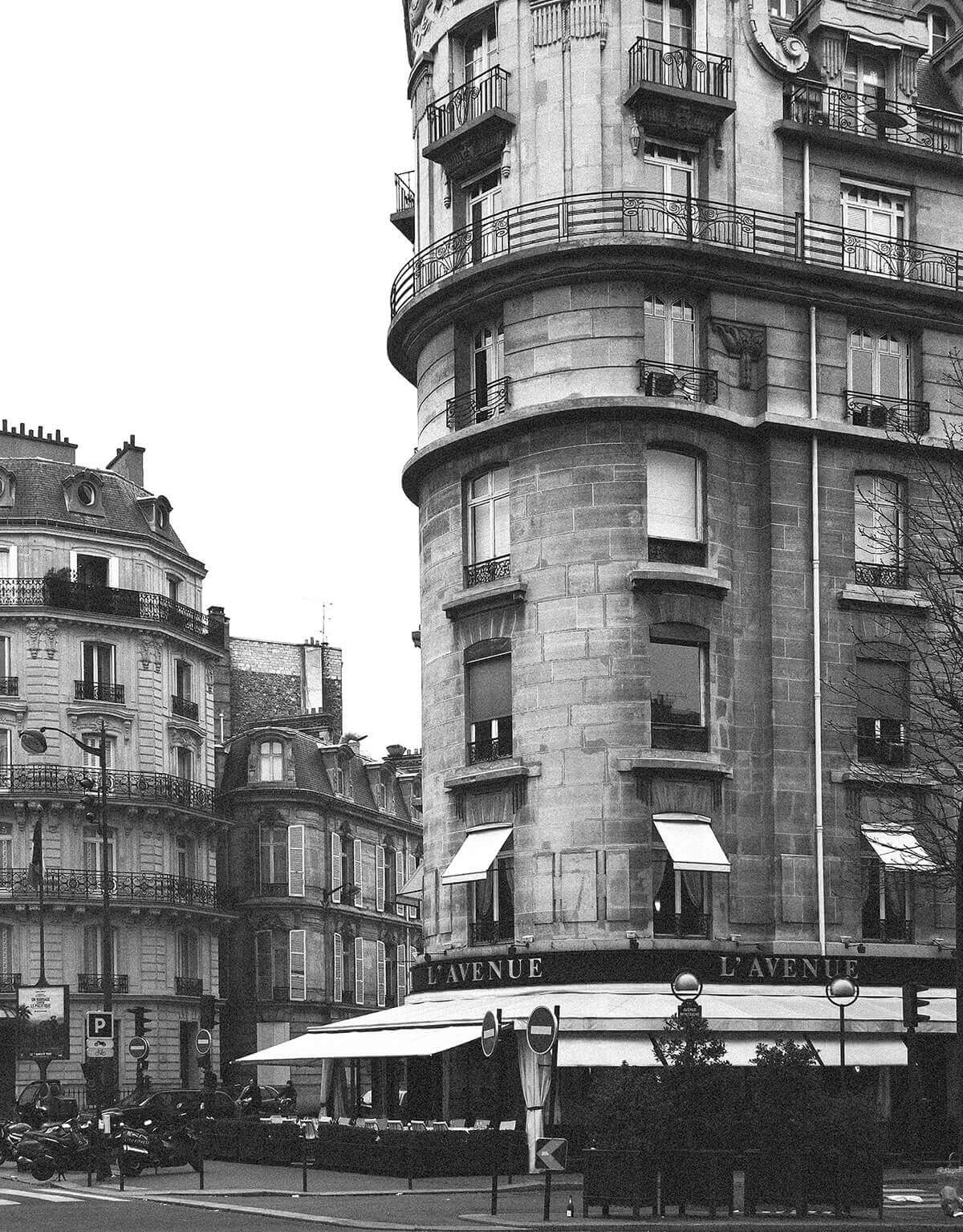 Winter in Paris.