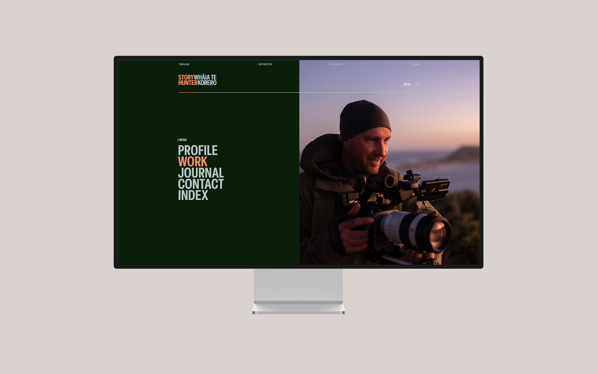 Storyhunter UX Design.